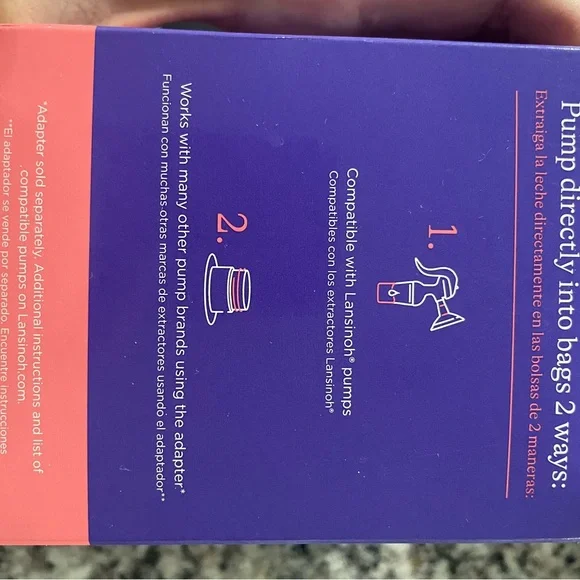 Unused Lansinoh snags & Like new! Dr. Brown's Baby Bottles - Picture 5 of 7